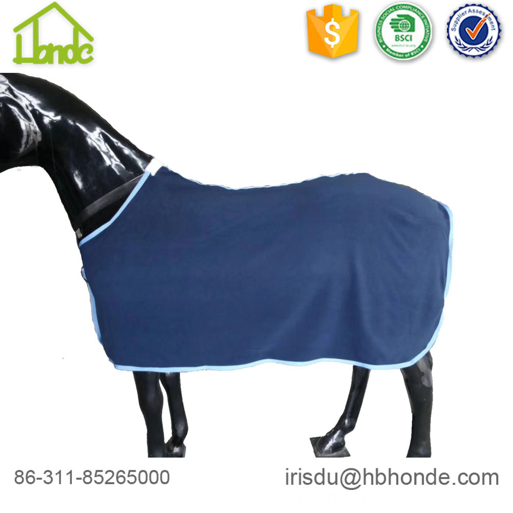 синий полярный флис коврик для лошади blue polar fleece horse rug